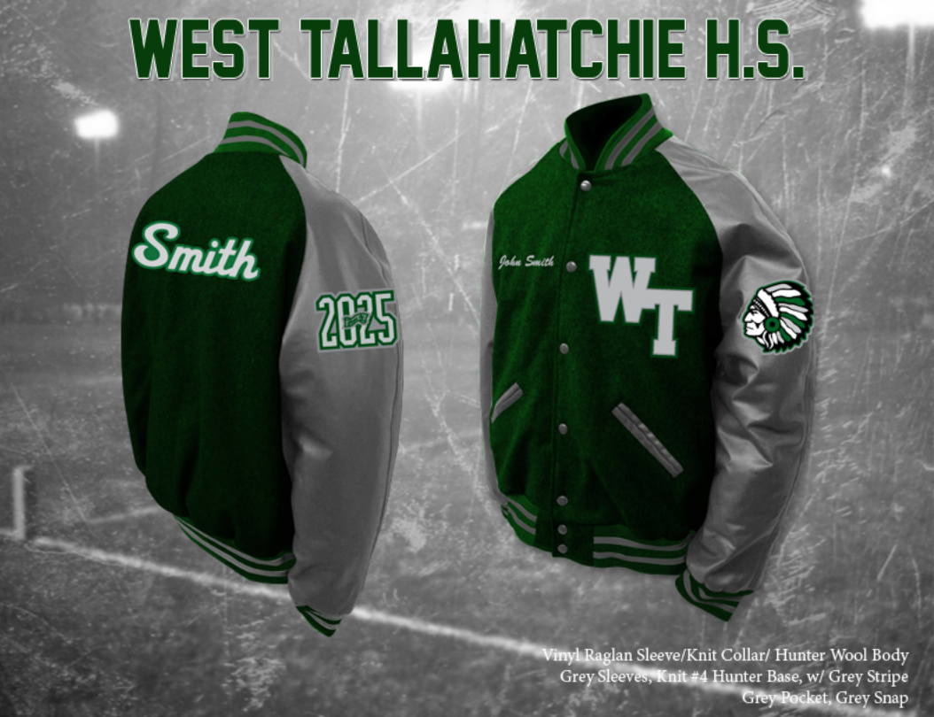West Tallahatchie HS – Graduate Services MS-TN Letter Jackets