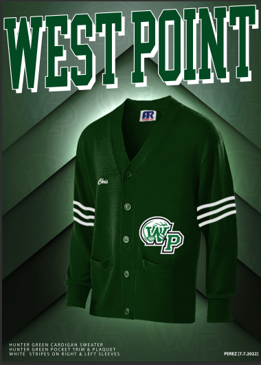 West point shop letterman jacket