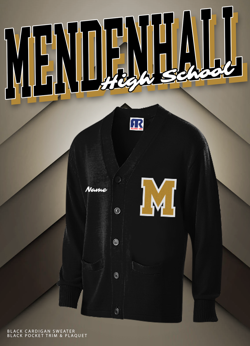 Mendenhall High School (CARDIGAN) Graduate Services MSTN Letter Jackets