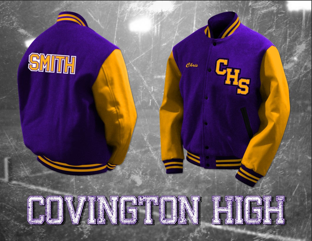 Covington High School (GOLD SLEEVES)