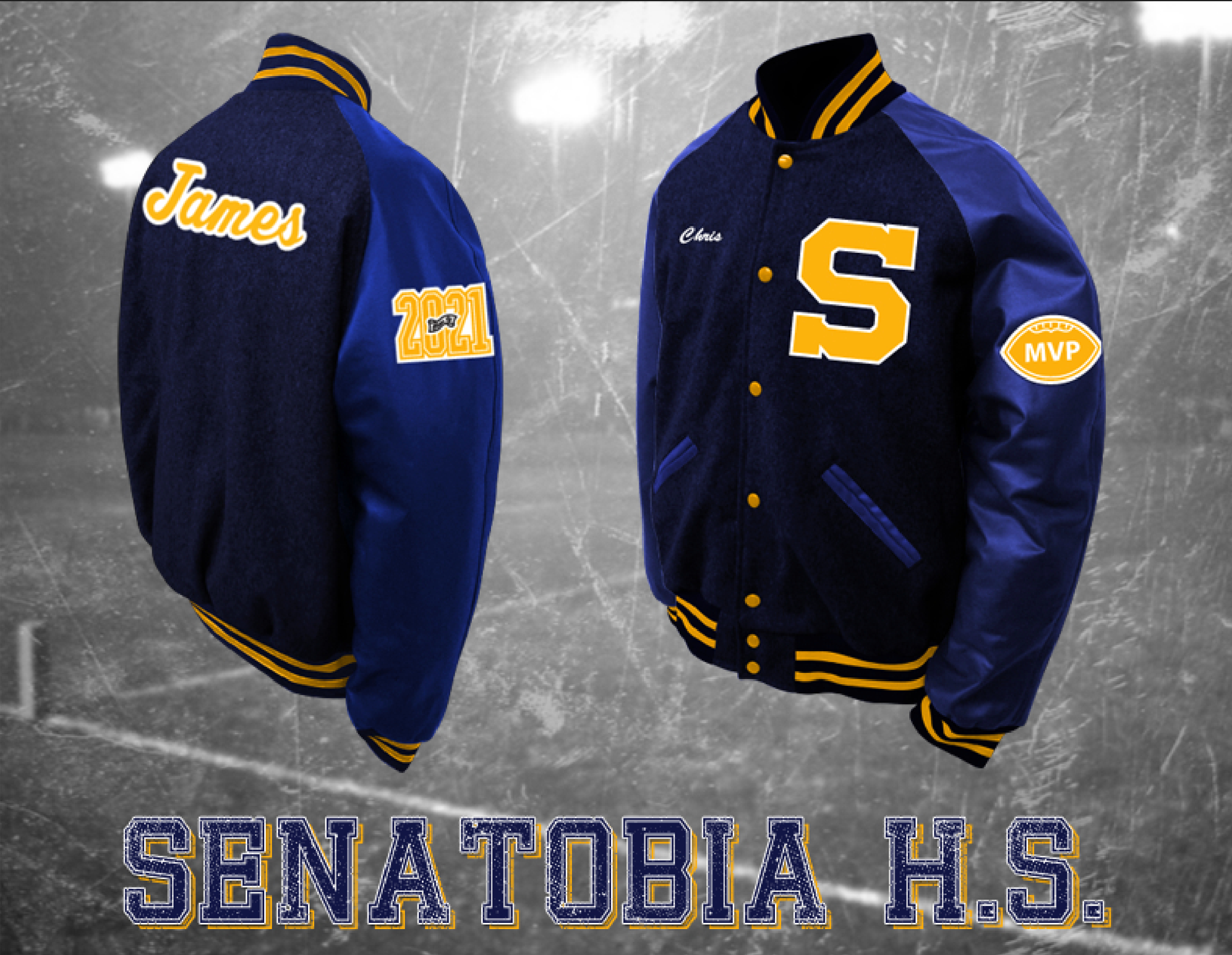 Senatobia High School Graduate Services MSTN Letter Jackets